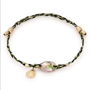 Alex and Ani Luminous Green Precious Threads Bracelet with Swarovski® Crystal